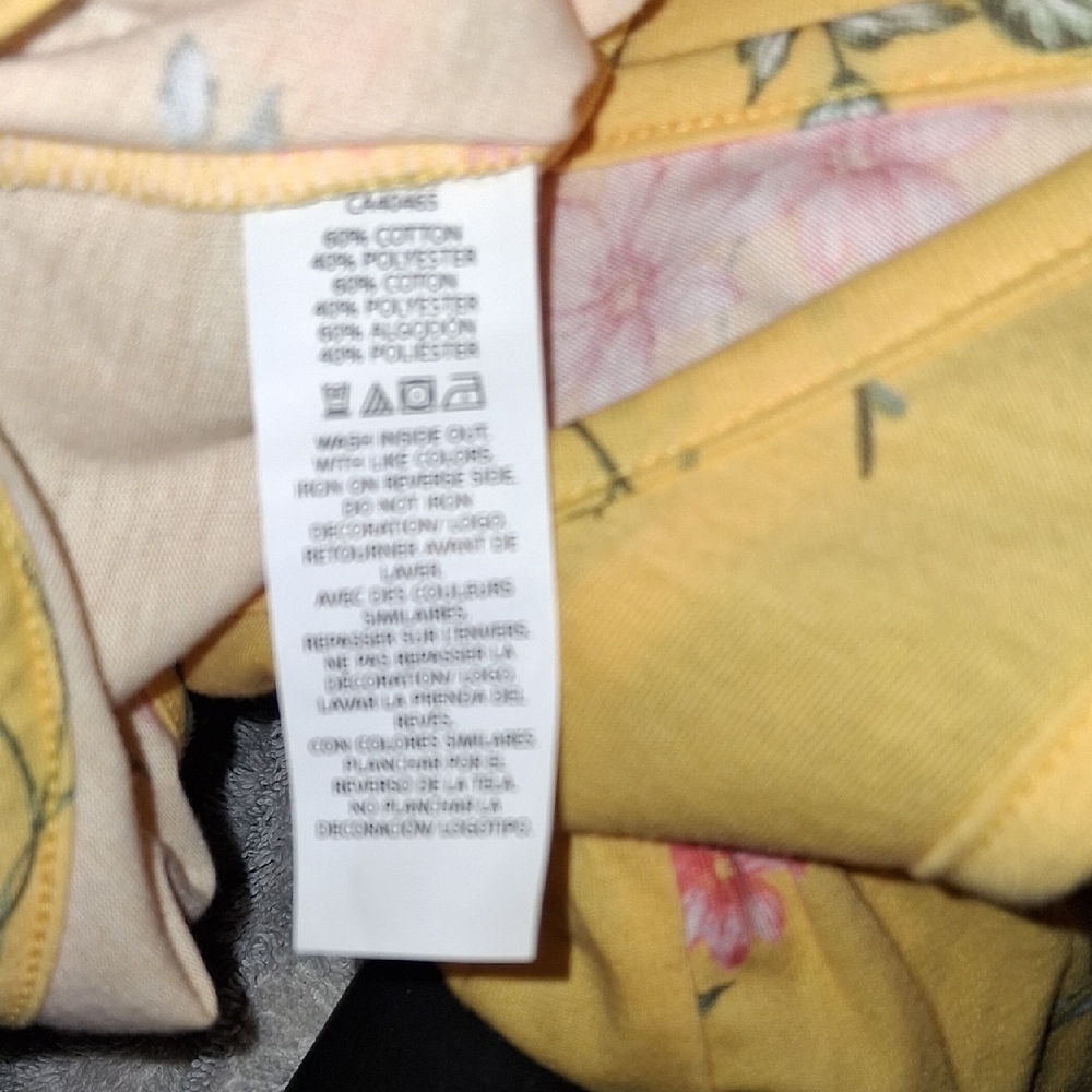 The Children's Place Yellow Floral Sleeveless Set - Picture 4 of 4